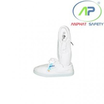 Giày Bata vải Nữ (Cột dây) size 35 màu trắng